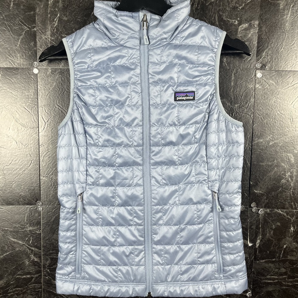 Patagonia Women's Blue Nano Puff Insulated Vest XS